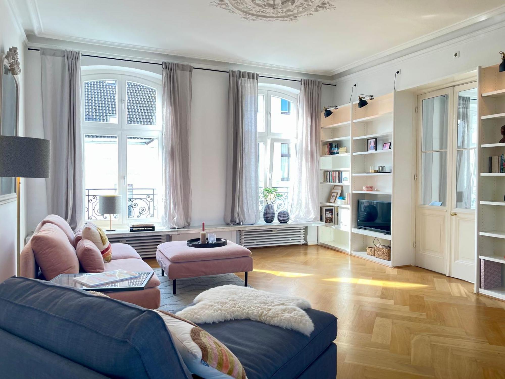 Helle Altbauwohnung Mit Balkon Im Briller Viertel Вупперталь Экстерьер фото
